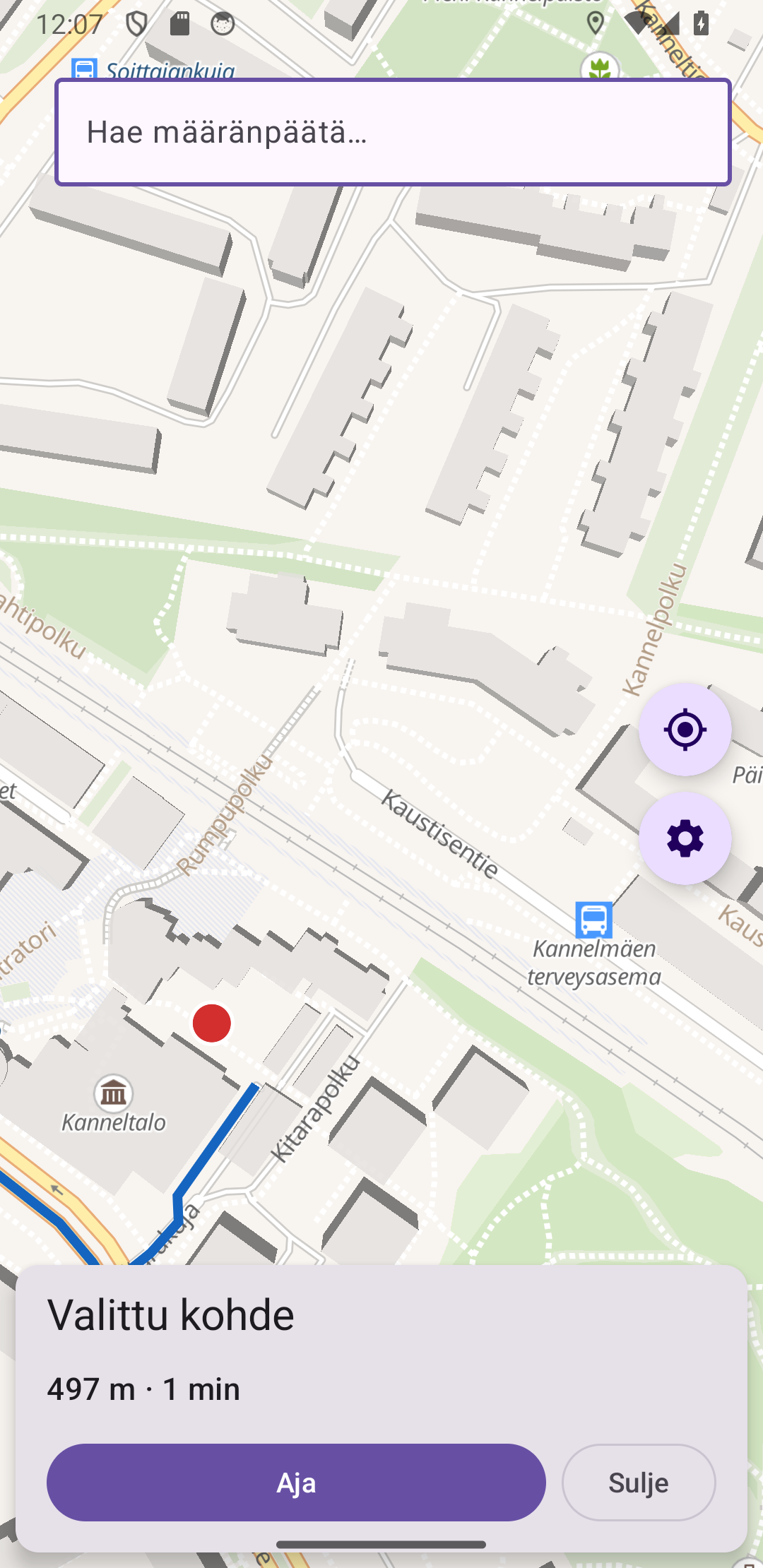 Route view
